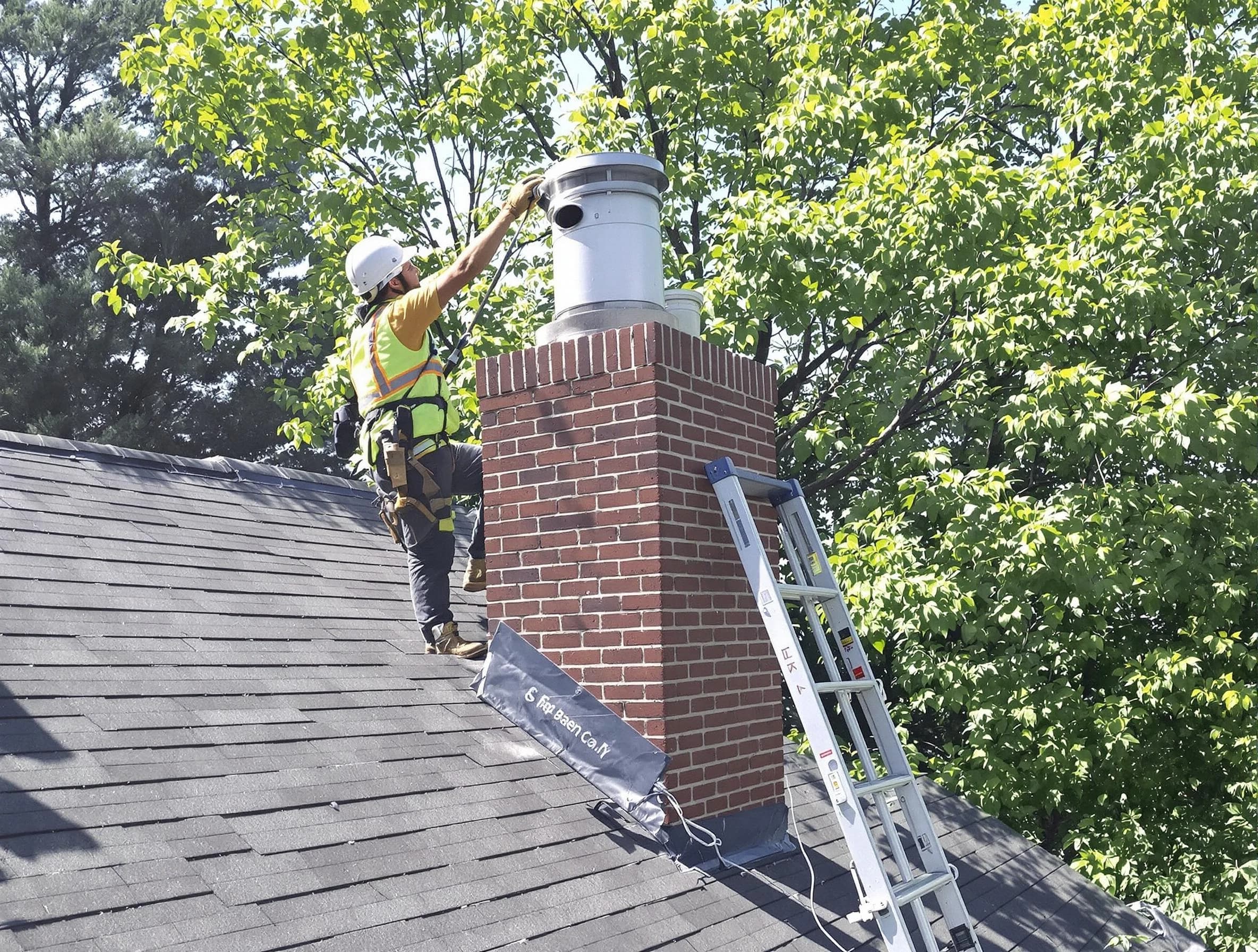 Chimney liner inspection by Murfreesboro Chimney Sweep in Murfreesboro, TN