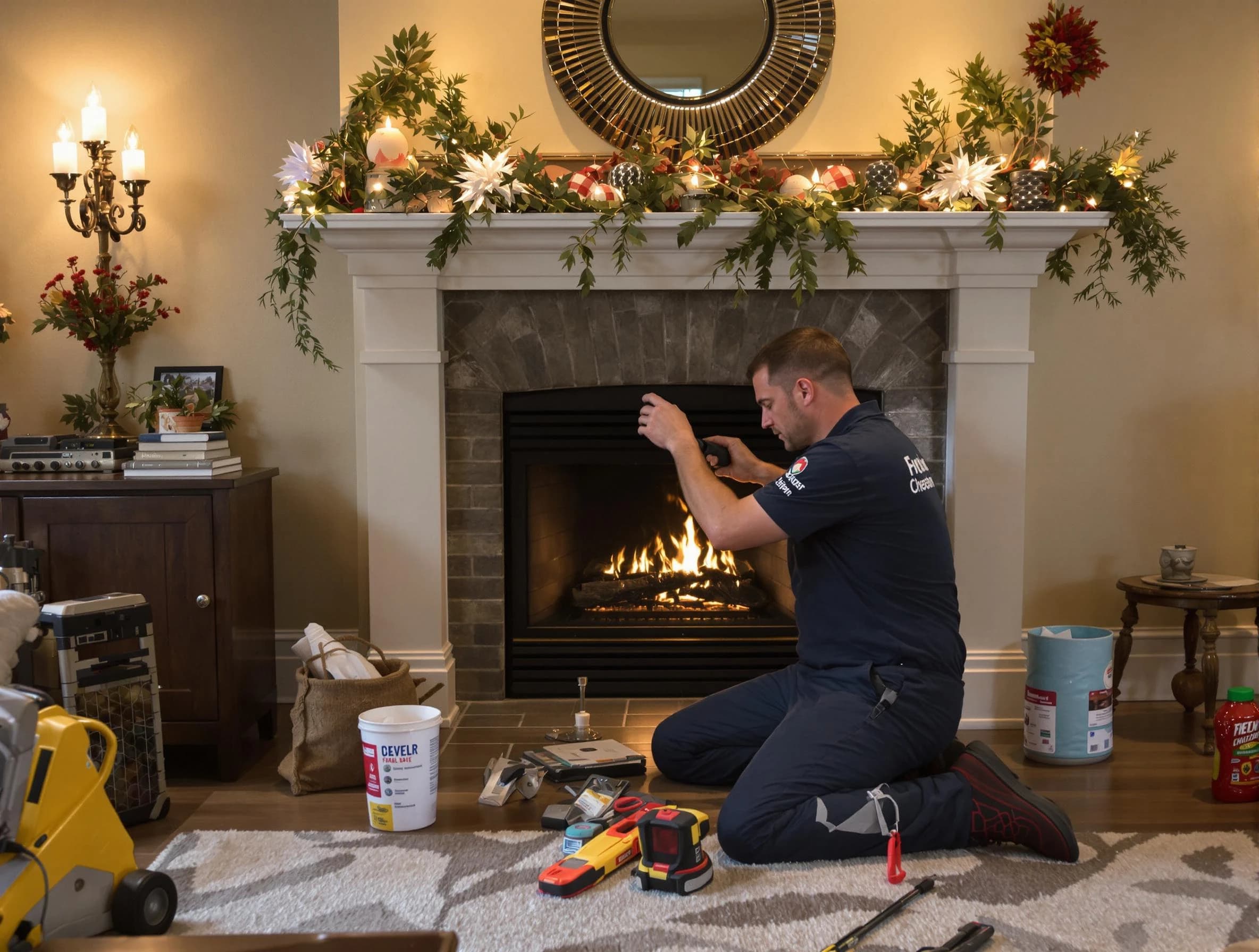Murfreesboro Chimney Sweep offering fireplace maintenance services in Murfreesboro, TN