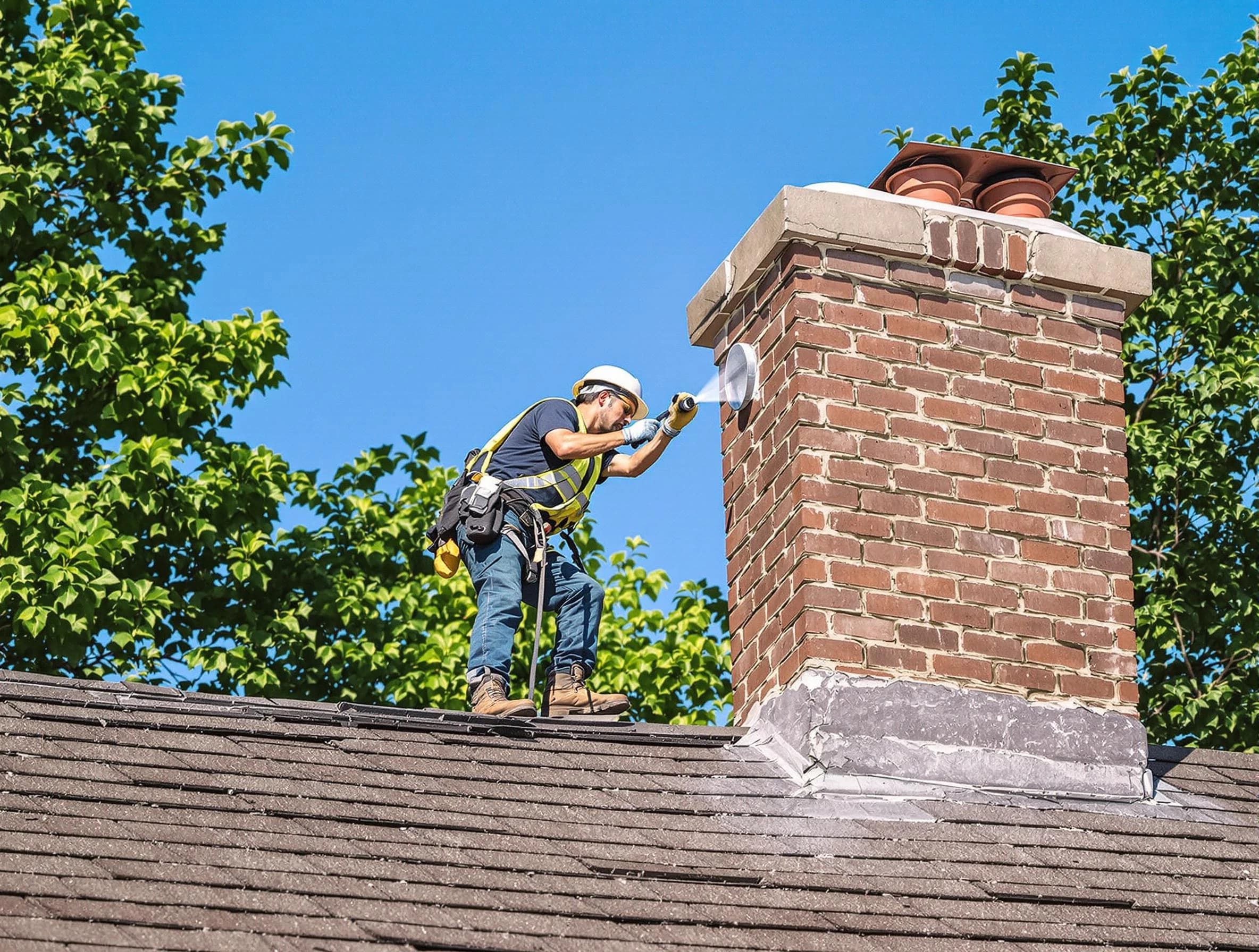 Murfreesboro Chimney Sweep performing an inspection with advanced tools in Murfreesboro, TN