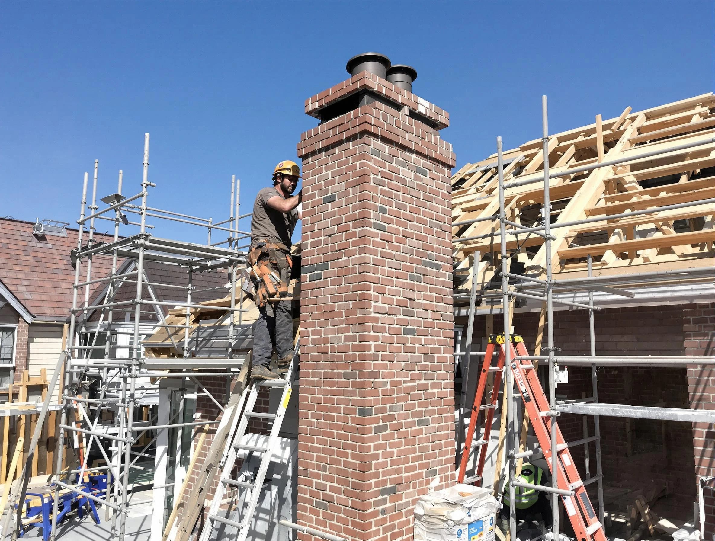 New chimney installation completed by Murfreesboro Chimney Sweep in Murfreesboro, TN