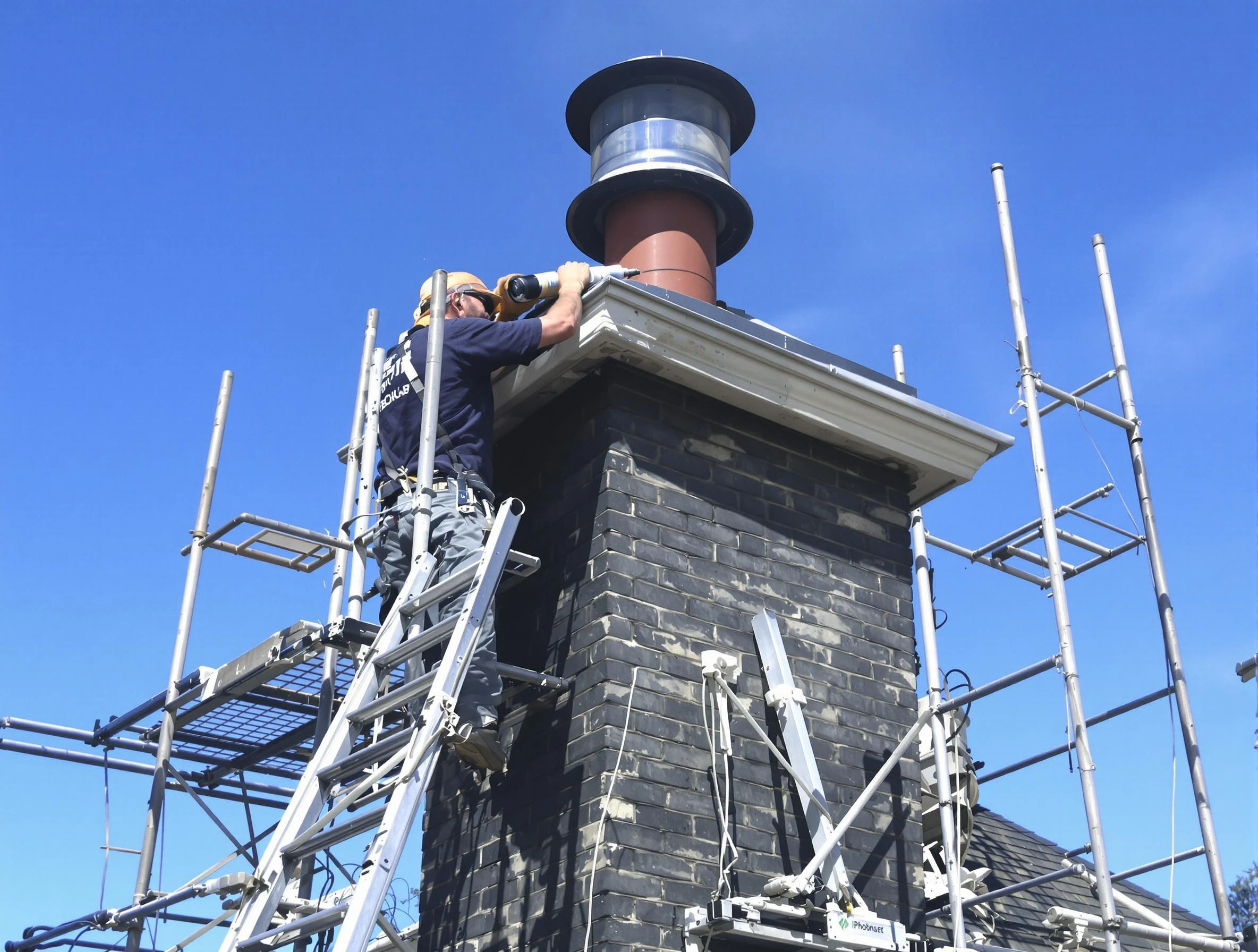 Sturdy chimney crown finished by Murfreesboro Chimney Sweep in Murfreesboro, TN