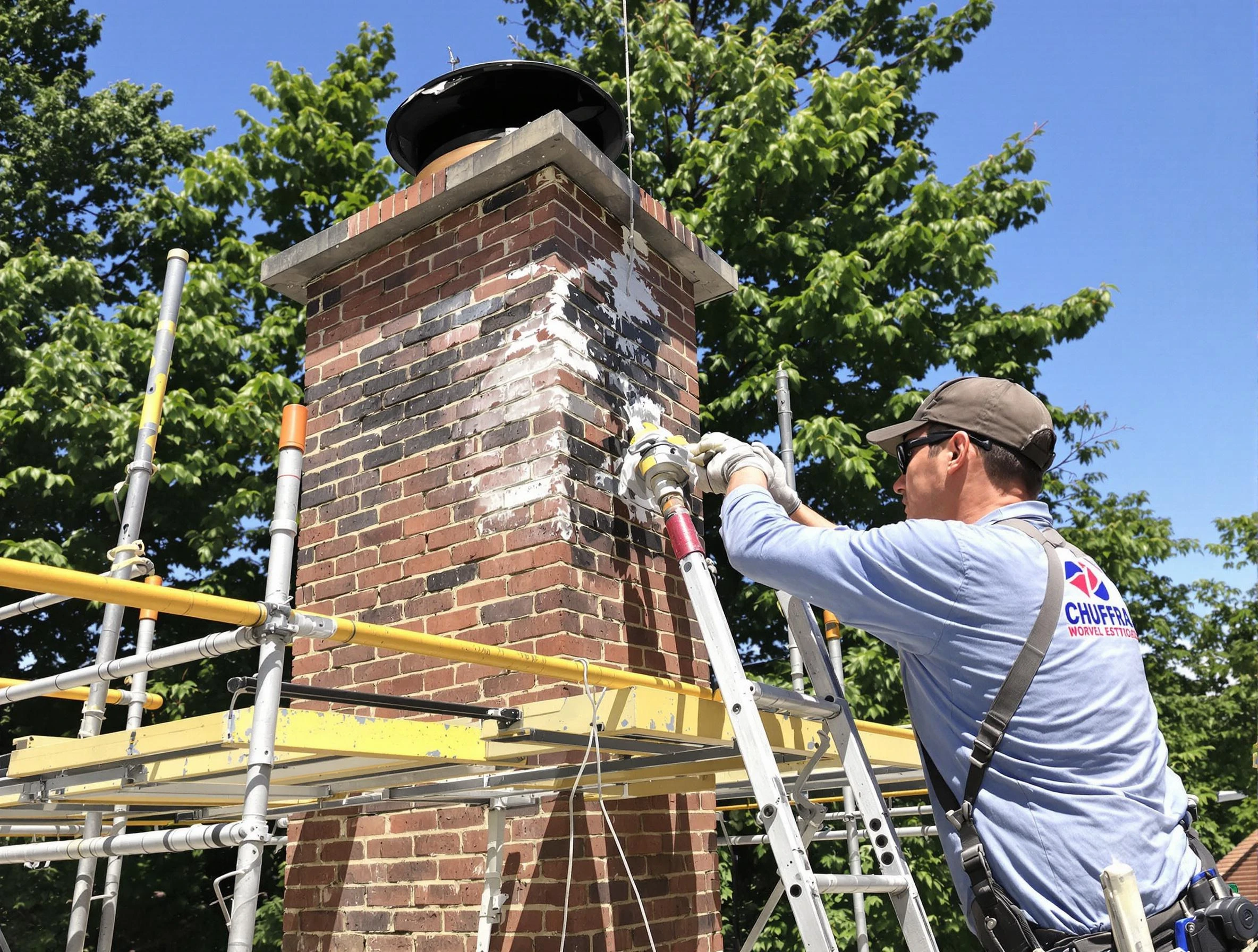 Structural chimney repair by Murfreesboro Chimney Sweep in Murfreesboro, TN