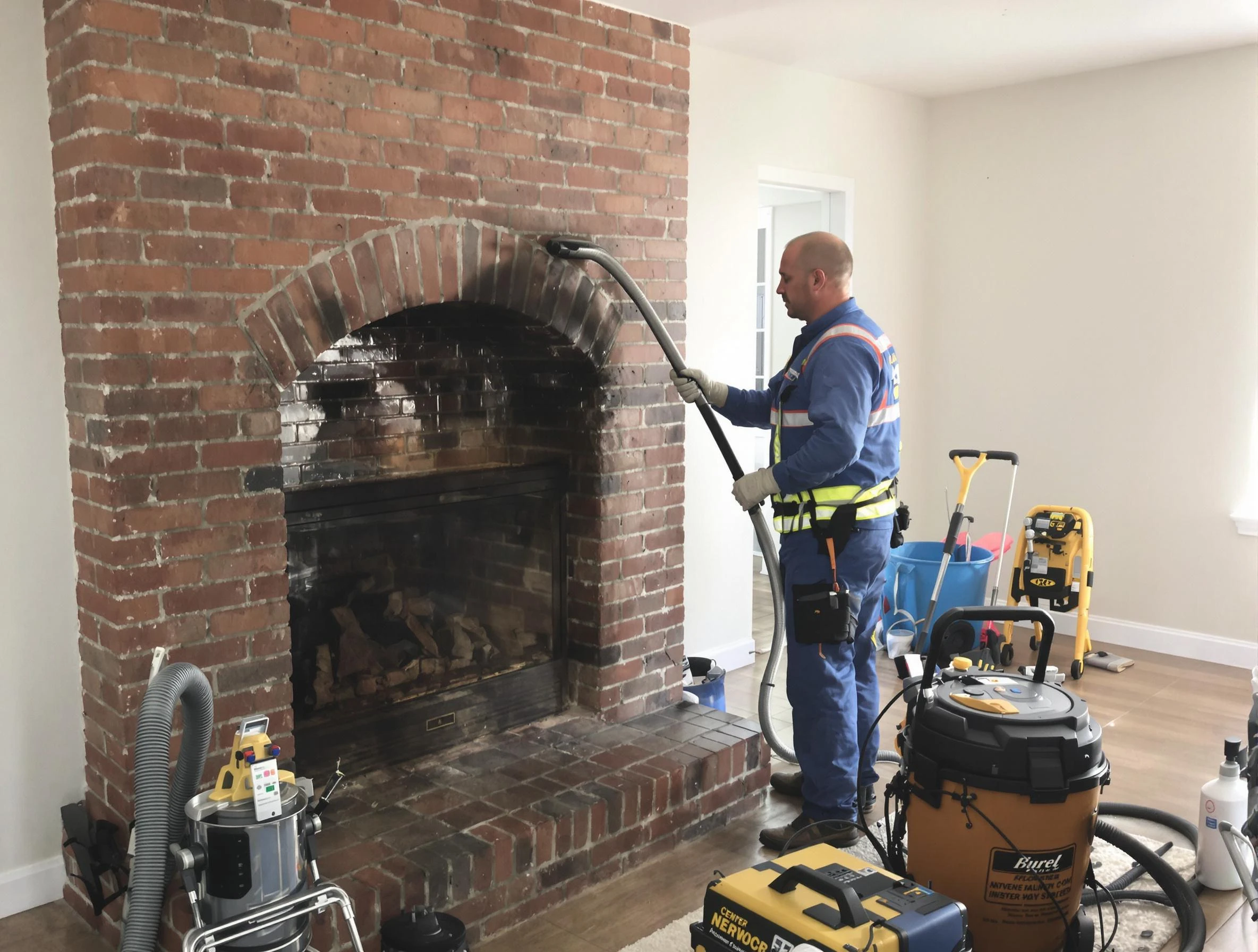 Murfreesboro Chimney Sweep expert performing detailed chimney sweep in Murfreesboro, TN